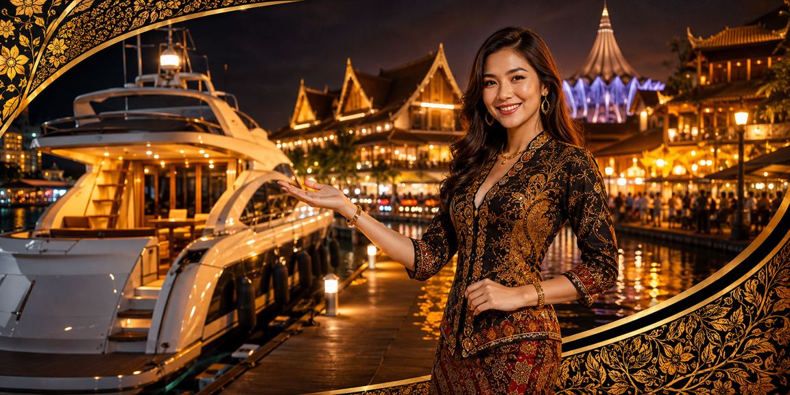 Proses deposit dalam talian bergaya batik Sarawak Malaysia